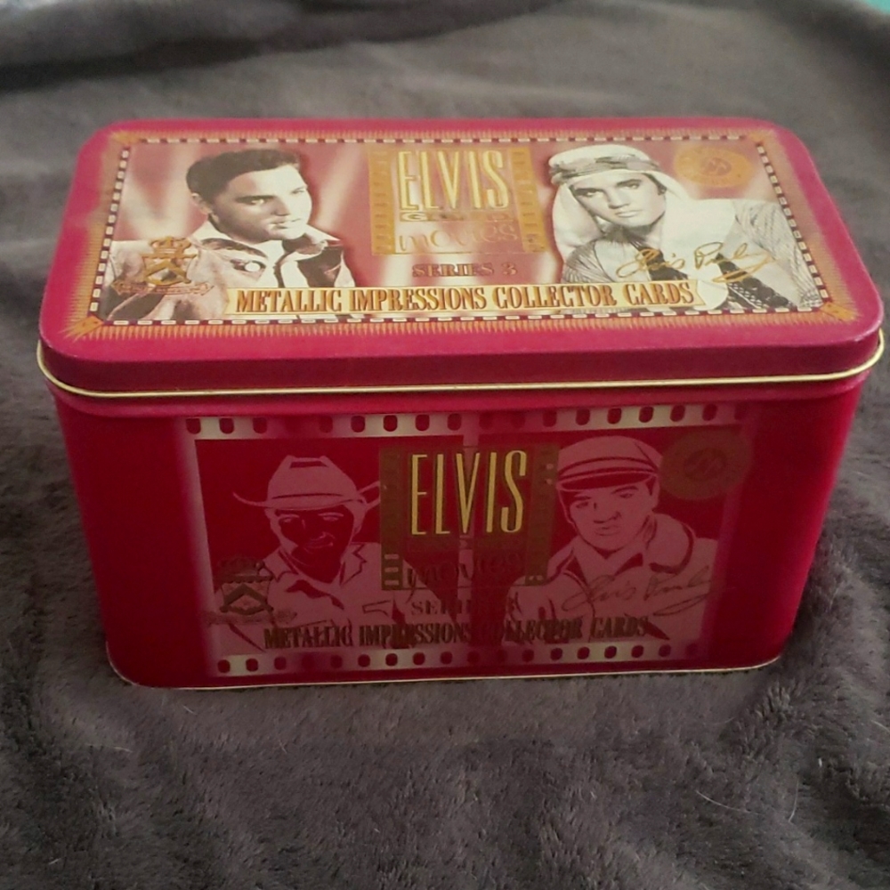 Elvis Presley Gold Movies metallic cards series 3 & certificate
